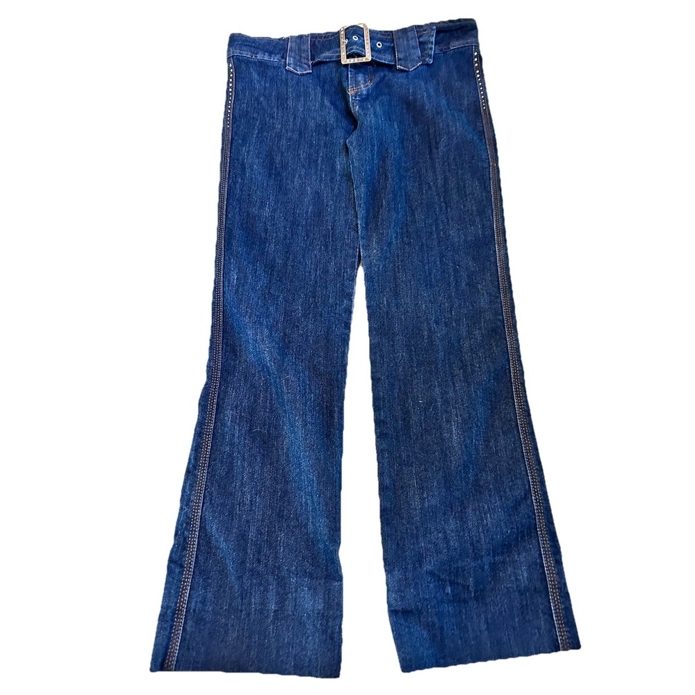 Lamasini Women's Size 11 Bootcut Jeans Mid-rise Dark Wash 28.5"-32" Inseam